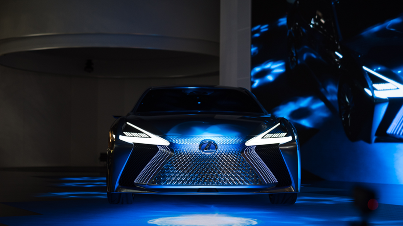 Illustration for article titled The Lexus LS+ Concept Is Built To Drive Itself In A City